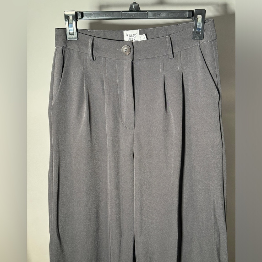 Princess Polly Archer Pants, Slate, Size US 6